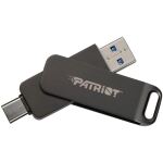 Patriot Memory Rage R550 USB-Stick 64 GB USB Type-A / USB Type-C 3.2 Gen 1 (3.1 Gen 1) Schwarz