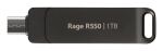 Patriot Memory Rage R550 USB-Stick 32 GB USB Type-A / USB Type-C 3.2 Gen 1 (3.1 Gen 1) Schwarz