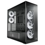 ARCTIC Gehäuse Xtender Black Clear - Midi - Schwarz