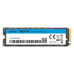 Lexar SSD NM610 Pro - 1 TB - M.2 2280 - PCIe 3.0 x4 NVMe