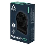 ARCTIC Summair 2Go - Leistungsstarker Handventilator mit extralanger Akkulaufzeit