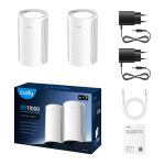 Cudy Wireless Router M11000 - Max. 4324 Mbit/s - 2er Pack
