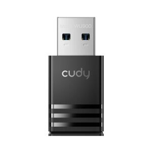 Cudy AX900 Dual-Band Wi-Fi 6 USB Adapter, WU900 1.0 WLAN 600 Mbit/s