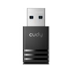 Cudy AX900 Dual-Band Wi-Fi 6 USB Adapter, WU900 1.0 WLAN 600 Mbit/s