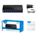Cudy Switch GS108D V5.0 - 8 Ports - 8x GE (10/100/1000)