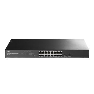 Cudy Switch GS1016ES2 - 16 Ports - 16x GE (10/100/1000) - 2x SFP