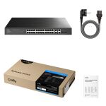 Cudy Switch GS1028ES2 - 26 Ports - 26x GE (10/100/1000) - 2x Combo-SPF