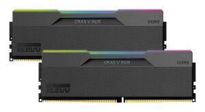 KLEVV RAM CRAS V RGB Obsidian Black - 32 GB (2 x 16 GB Kit) - DDR5 6400 UDIMM CL32