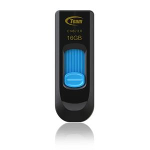 Team Group USB-Stick C145 - USB Typ-A 3.2 Gen 1 (3.1 Gen 1) - 16 GB - Schwarz/Blau