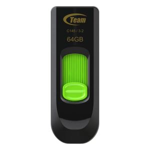 Team Group C145 USB-Stick 64 GB USB Typ-A 3.2 Gen 1 (3.1 Gen 1) Schwarz, Grün