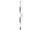 Delock TETRA Antenne 450 - 470 MHz M6 Innengewinde 5 dBi 36,6 cm omnidirektional starr Schraubmontage outdoor schwarz