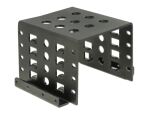 Delock Einbaurahmen 4 x 2.5″ zu 3.5″ schwarz