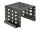 Delock Einbaurahmen 4 x 2.5″ zu 3.5″ schwarz