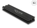 Delock Kühlkörper 100 mm für M.2 Modul schwarz