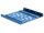 Delock Aluminium Einbaurahmen 2.5″ zu 3.5″ blau