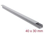 Delock Verdrahtungskanal 40 x 30 mm - Länge 1 m grau