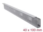 Delock Verdrahtungskanal 40 x 100 mm - Länge 1 m grau