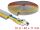 Delock Kabelkanal PVC flexibel 40 x 11 mm - Länge 10 m grau / gelb