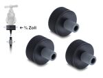 Delock Wasserhahnadapter mit G 3/4 Innengewinde für 4,6 mm Bewässerungsschlauch 3 Stück