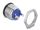 Delock Drucktaster zum Einbau 16 mm 2 x Lötanschluss Taster tastend hoch