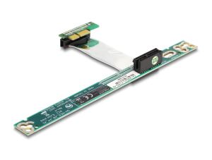Delock Riser Karte PCI Express x1 > x1 mit flexiblem Kabel 7 cm