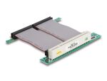 Delock Riser Karte PCI 32-Bit > PCI 32-Bit mit flexiblem Kabel 7 cm links gerichtet