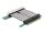 Delock Riser Karte PCI 32-Bit > PCI 32-Bit mit flexiblem Kabel 7 cm links gerichtet