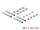 Delock Lüfterschrauben Set M3 x 30 mm 20-teilig