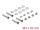 Delock Lüfterschrauben Set M4 x 20 mm 20-teilig