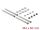 Delock Lüfterschrauben Set M4 x 60 mm 20-teilig