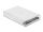 Delock Externes Gehäuse für 3.5″ SATA HDD mit USB Type-C™ Buchse transparent - werkzeugfrei