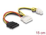 Delock Kabel Power Molex 4 Pin Stecker > SATA 15 Pin...