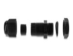 Delock Kabelverschraubung M20 x 1,5 mm 10 Stück schwarz