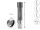 Navilock GNSS Antenne N Stecker 18 dB aktiv outdoor grau 10 cm