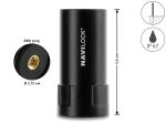 Navilock GNSS Multiband Antenne SMA Stecker 35 dB aktiv outdoor schwarz 5,6 cm