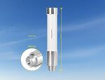 Delock 5G 3700 - 4200 MHz Antenne SMA Stecker 3 dBi omnidirektional starr outdoor weiß 10 cm