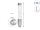 Delock 5G 3700 - 4200 MHz Antenne SMA Stecker 3 dBi omnidirektional starr outdoor weiß 10 cm