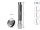 Delock 5G 3700 - 4200 MHz Antenne N Stecker 4 dBi omnidirektional starr outdoor grau 10 cm