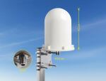 Delock 5G LTE Antenne N Buchse 3 - 5 dBi starr omnidirektional Wand- und Mastmontage outdoor weiß 14,2 cm