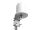 Delock 5G LTE Antenne N Buchse 3 - 5 dBi starr omnidirektional Wand- und Mastmontage outdoor weiß 14,2 cm
