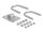 Delock 5G LTE Antenne N Buchse 3,5 - 6,0 dBi omnidirektional starr outdoor grau 30 cm