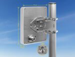 Delock WiFi 6 Antenne N Buchse 9 - 12 dBi direktional Wand- und Mastmontage outdoor weiß