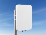 Delock WiFi 6 MIMO Antenne 2 x N Buchse 12 - 17 dBi direktional Wand- und Mastmontage outdoor weiß