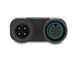 Delock M12 Y-Splitter A-kodiert 4 Pin 1 x Buchse zu 1 x Buchse und 1 x Stecker