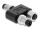 Delock M8 Y-Splitter A-kodiert 4 Pin 1 x Stecker zu 1 x Stecker und 1 x Buchse