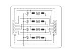 Delock Netzwerk Überspannungsschutz RJ45