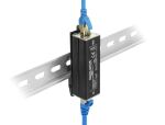 Delock Netzwerk Überspannungsschutz RJ45 Hutschienenmontage