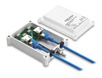 Delock Netzwerk Überspannungsschutz RJ45 Outdoor IP65 zur Wandmontage