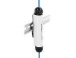 Delock Netzwerk Überspannungsschutz RJ45 Outdoor IP67 Hutschienenmontage
