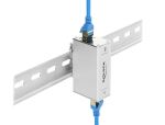Delock Netzwerk Überspannungsschutz RJ45 10G Hutschienenmontage